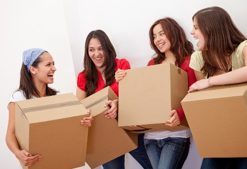 Careful packing of office files and equipment for a local relocation