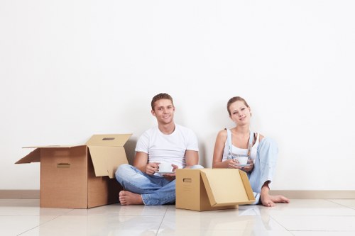 Cubic-yard moving estimate for a Richmond upon Thames property