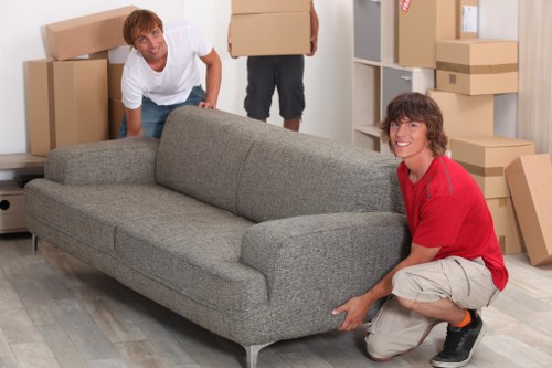 Careful furniture handling during a Richmond home move